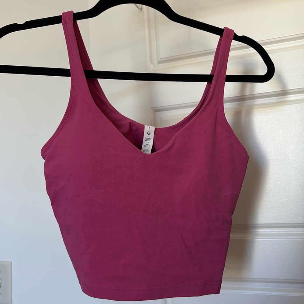 Lululemon Align Tank – Pink – Size 6